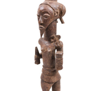Ancestor figure - Wood- Bena Lulua- DR Congo