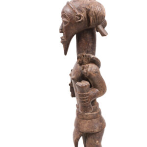 Ancestor figure - Wood- Bena Lulua- DR Congo