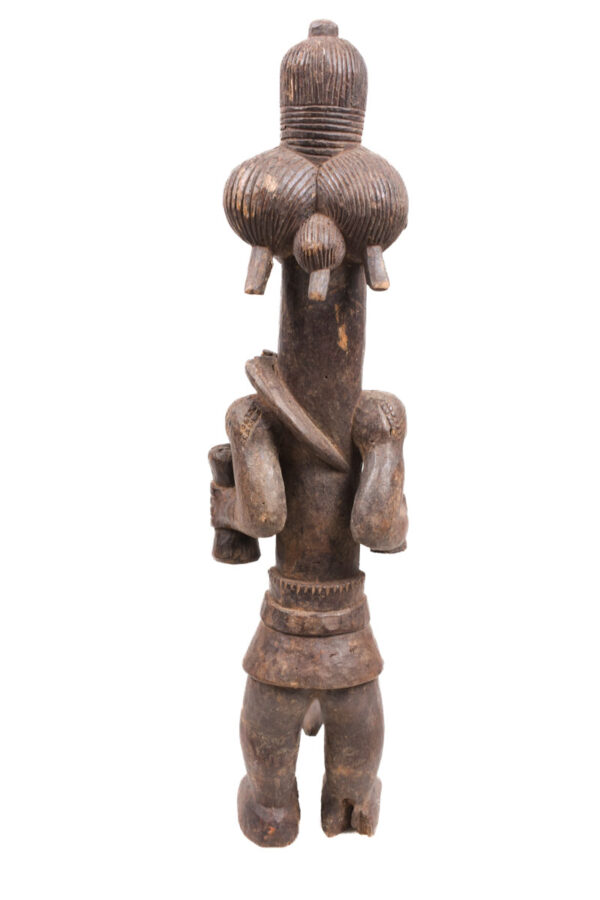 Ancestor figure - Wood- Bena Lulua- DR Congo