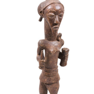 Ancestor figure - Wood- Bena Lulua- DR Congo