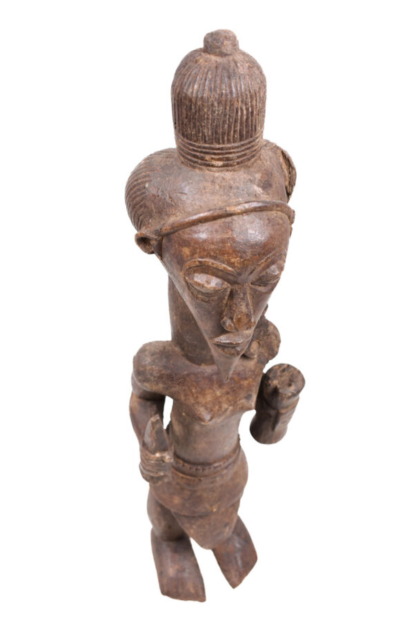 Ancestor figure - Wood- Bena Lulua- DR Congo