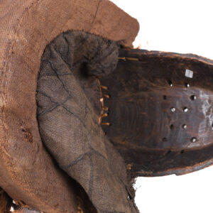 Mask - Feathers, Wood, Fabric - Ngeende Pwoom Itok - Kuba - Congo DRC