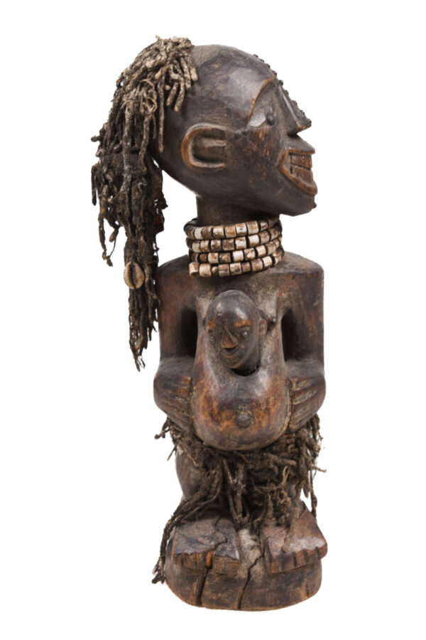 Power Figure - Wood, Metal - Songye - Congo