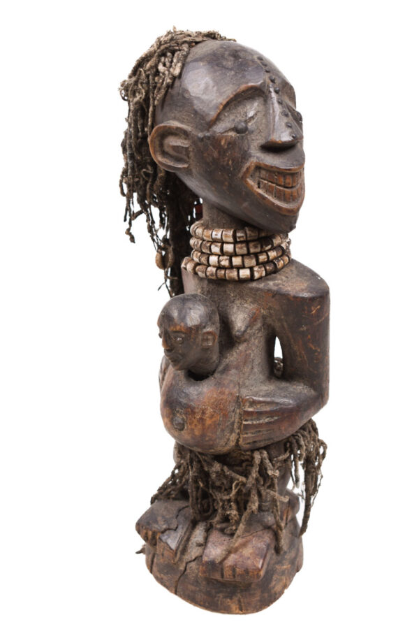 Power Figure - Wood, Metal - Songye - Congo