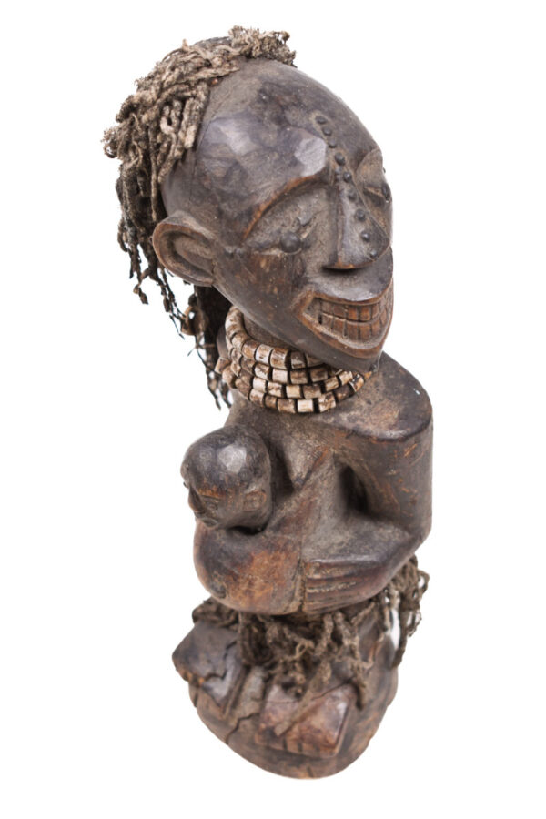 Power Figure - Wood, Metal - Songye - Congo