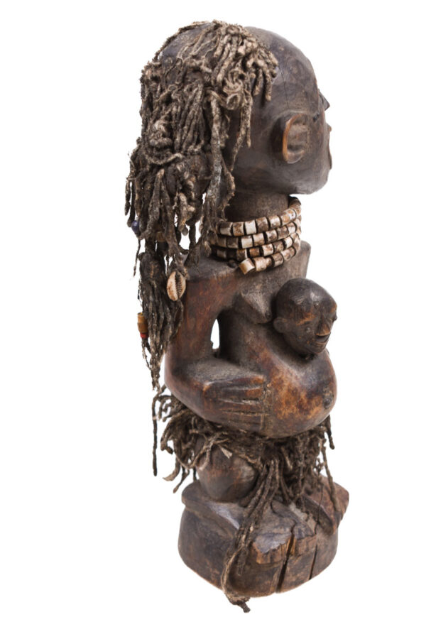 Power Figure - Wood, Metal - Songye - Congo