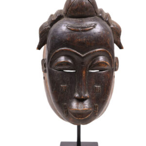 Dance mask - Wood - Baule - Ivory Coast