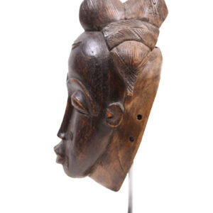 Dance mask - Wood - Baule - Ivory Coast