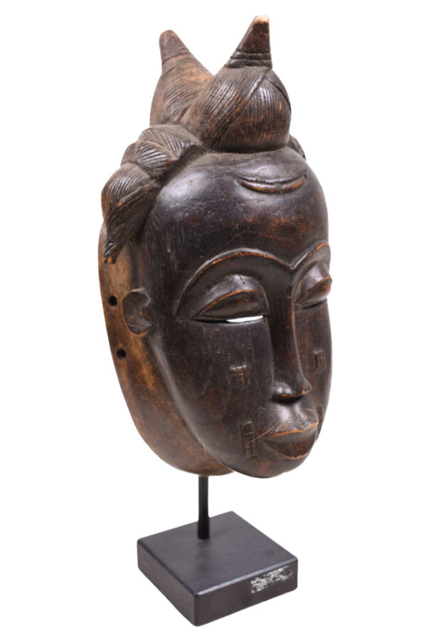 Dance mask - Wood - Baule - Ivory Coast
