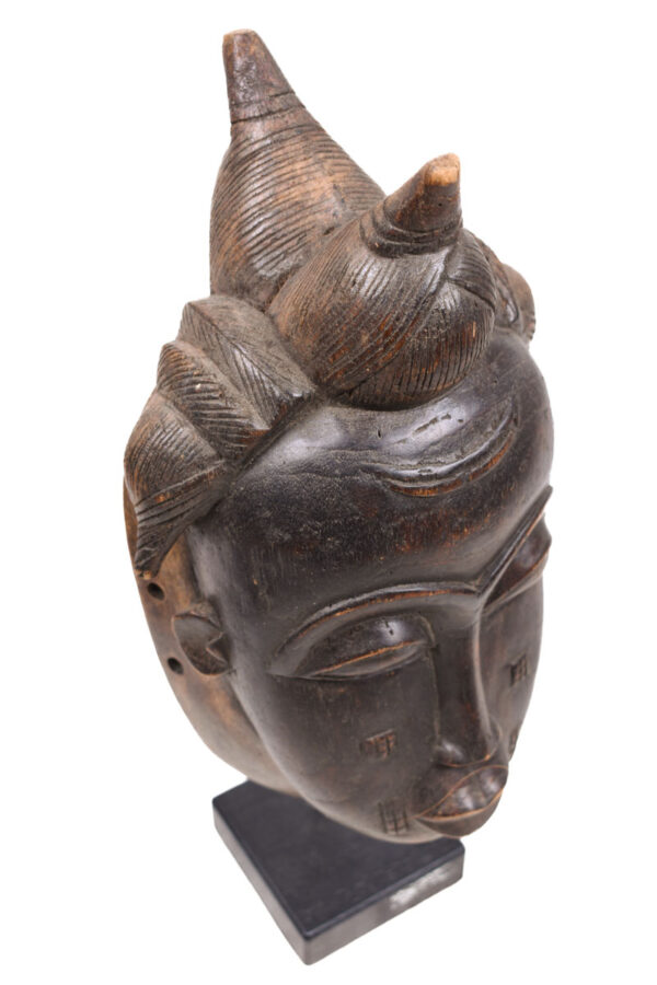 Dance mask - Wood - Baule - Ivory Coast