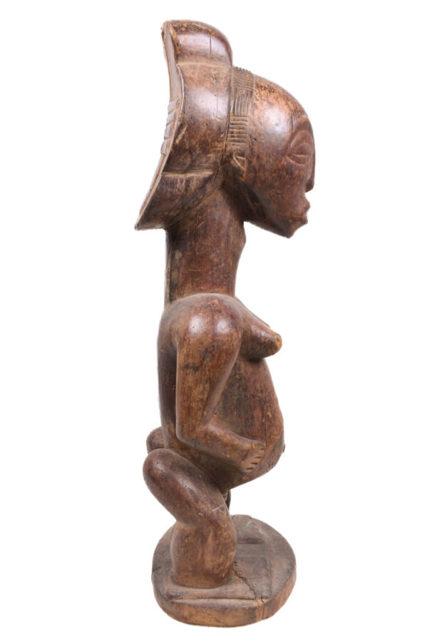 Ancestor figure - Wood - Luba - DR Congo