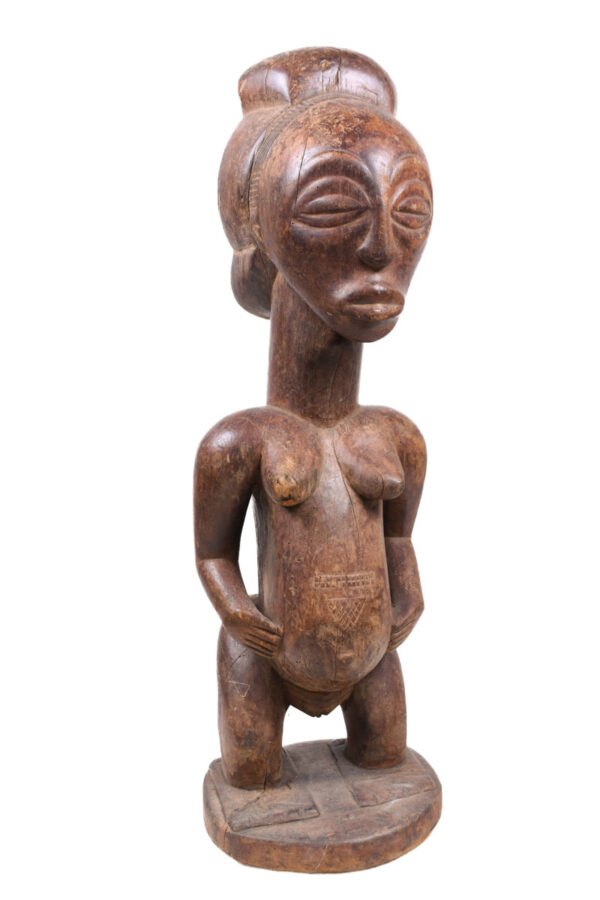 Ancestor figure - Wood - Luba - DR Congo