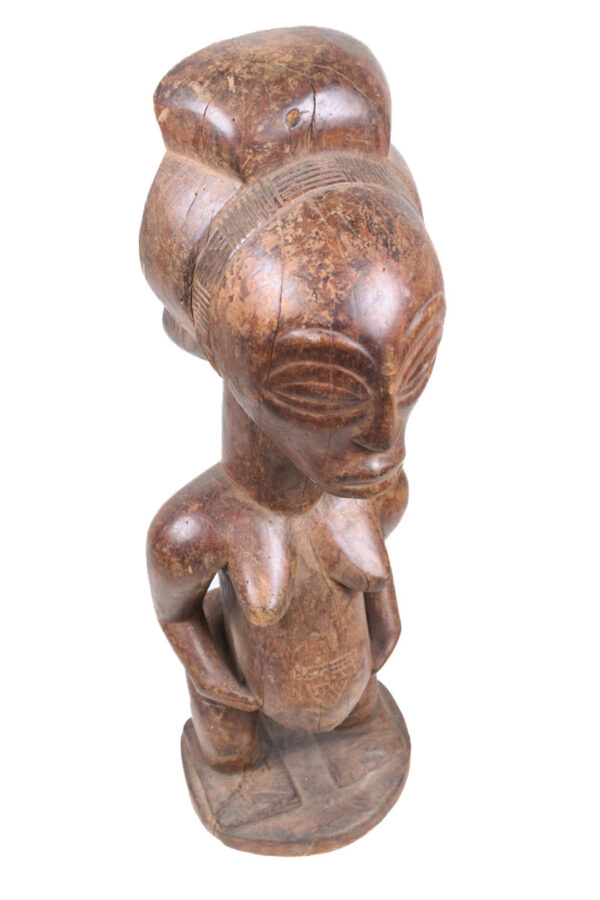 Ancestor figure - Wood - Luba - DR Congo