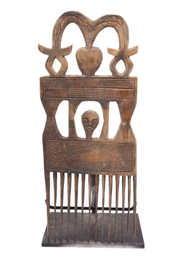 Comb - wood- Ashanti - Ghana