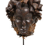 Mask - Wood, Rope - Chokwe - Congo DRC