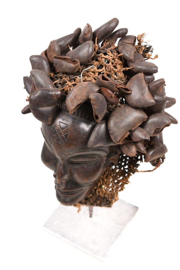Mask - Wood, Rope - Chokwe - Congo DRC