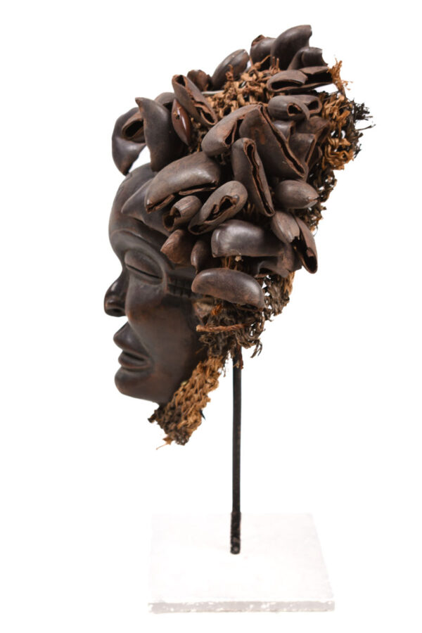 Mask - Wood, Rope - Chokwe - Congo DRC