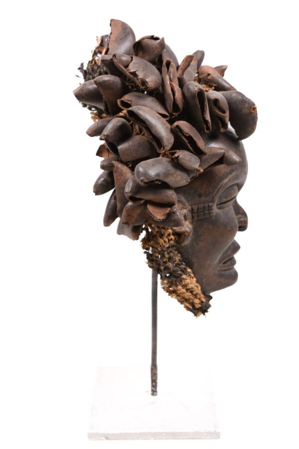 Mask - Wood, Rope - Chokwe - Congo DRC
