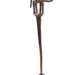 Equestrian Figure / Hair pin - Bronze - Dogon - Mali