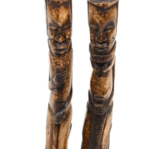 Ancestor Couple - Bone - Lega - DR Congo