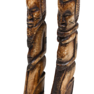Ancestor Couple - Bone - Lega - DR Congo
