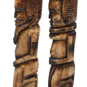 Ancestor Couple - Bone - Lega - DR Congo