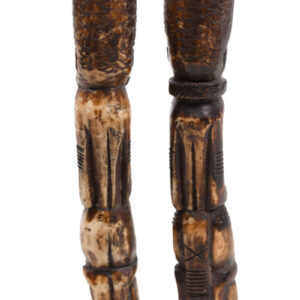 Ancestor Couple - Bone - Lega - DR Congo