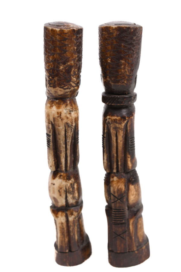 Ancestor Couple - Bone - Lega - DR Congo