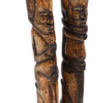 Ancestor Couple - Bone - Lega - DR Congo
