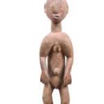 Ancestor figure - Wood - Chamba - Nigeria