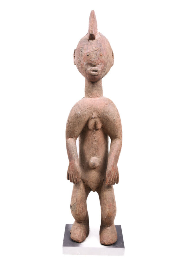 Ancestor figure - Wood - Chamba - Nigeria