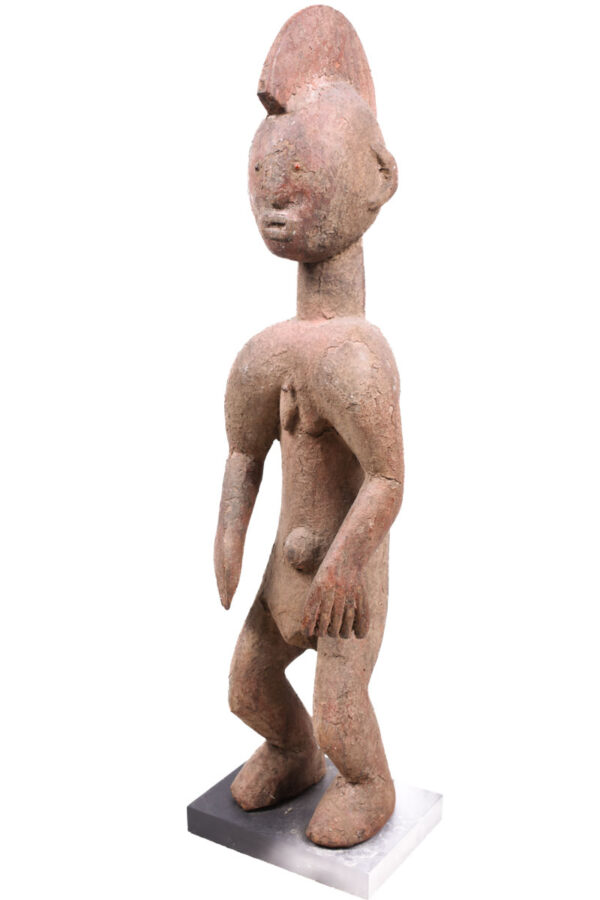 Ancestor figure - Wood - Chamba - Nigeria