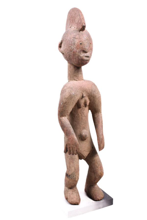 Ancestor figure - Wood - Chamba - Nigeria