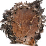 Mask - Wood - Lega, Feathers - Congo