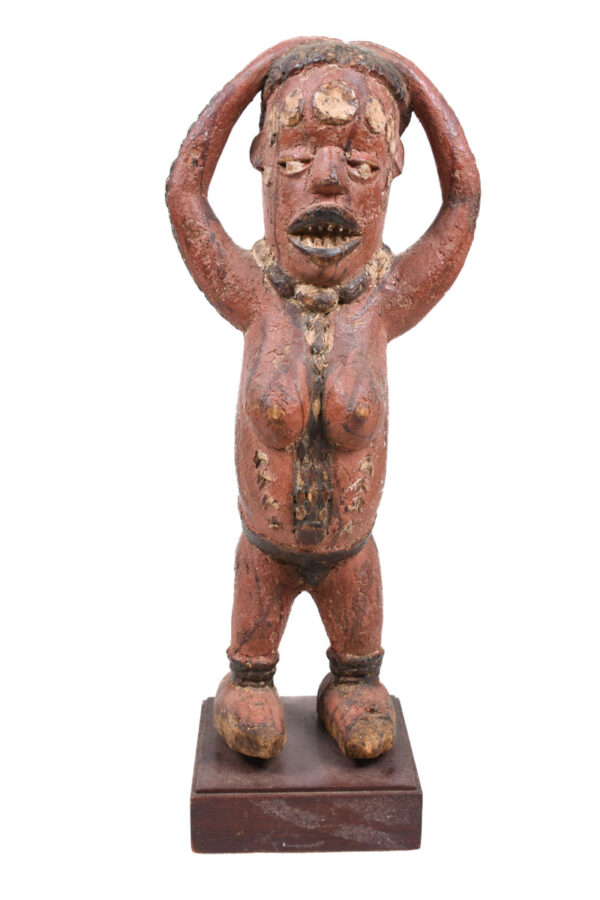 Ancestor figure - Wood - Kuyu - Congo
