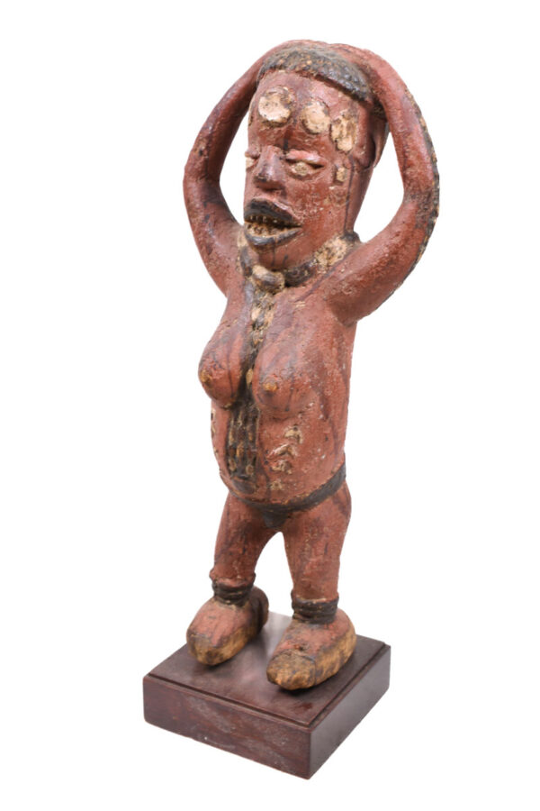 Ancestor figure - Wood - Kuyu - Congo