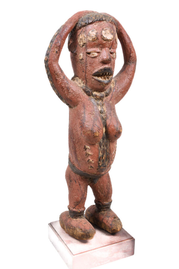Ancestor figure - Wood - Kuyu - Congo