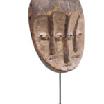 Triple face mask - Lengola - Wood - Congo