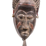 Dance mask - Wood - Baule - Ivory Coast