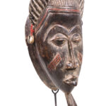 Dance mask - Wood - Baule - Ivory Coast