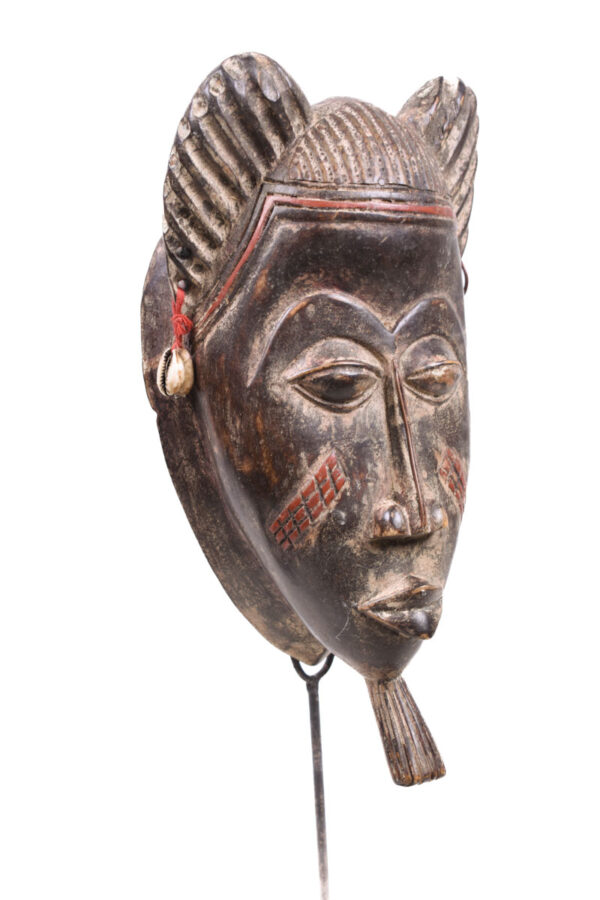 Dance mask - Wood - Baule - Ivory Coast