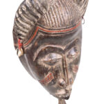 Dance mask - Wood - Baule - Ivory Coast