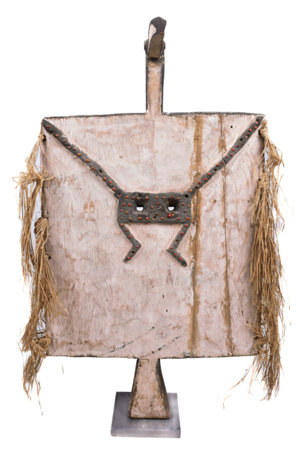 Loniaken Mask - Wood, Raphia - Toussian - Burkina Faso