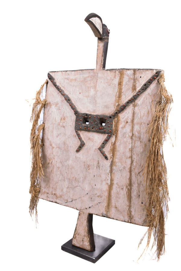 Loniaken Mask - Wood, Raphia - Toussian - Burkina Faso