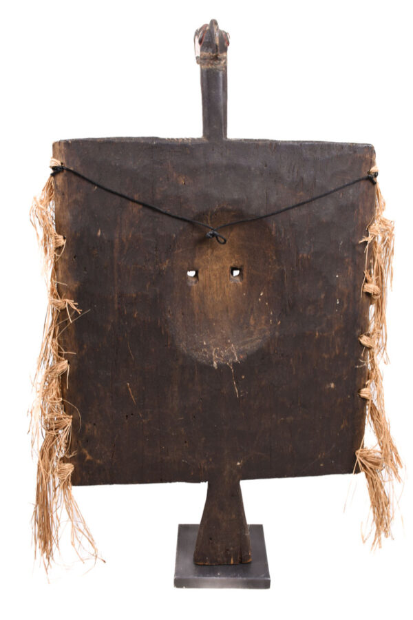 Loniaken Mask - Wood, Raphia - Toussian - Burkina Faso