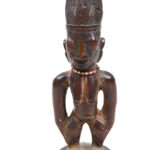 Ibeji Figure Shaki - Wood - Yoruba - Nigeria
