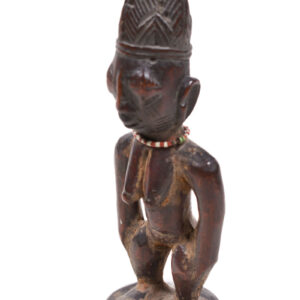 Ibeji Figure Shaki - Wood - Yoruba - Nigeria