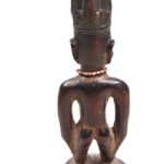 Ibeji Figure Shaki - Wood - Yoruba - Nigeria