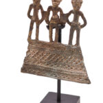 Triple Figure Pendant - Bronze - Senufo - Ivory Coast