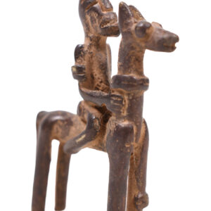 Equestrian Figure - Bronze - Dogon - Mali